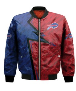 Buffalo Bills Bomber Abstract Pattern Sport- NFL