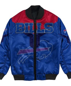 Buffalo Bills Bomber Jacket Drinking style - NFL