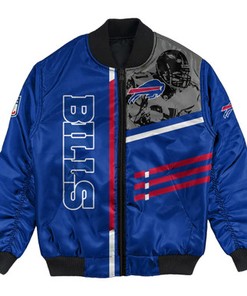 Buffalo Bills Bomber Jacket Personalized Football For Fan- NFL