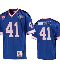 Buffalo Bills Breon Borders Royal Vintage Replica Jersey - Men