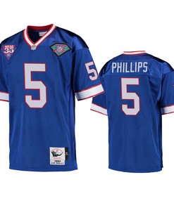 Buffalo Bills Cam Phillips Royal Vintage Replica Jersey - Men