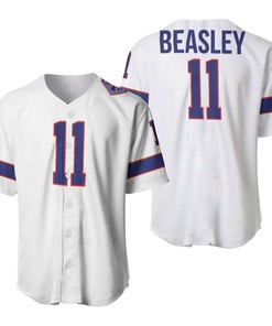Buffalo Bills Cole Beasley #11 Great Player Nfl American Football Team White Vintage 3d Designed Allover Gift For Bills Fans Baseball Jersey