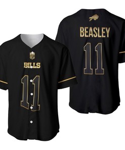 Buffalo Bills Cole Beasley #11 Great Player Nfl Black Golden Brandedition Vapor Limited Jersey Style Gift For Bills Fans Baseball Jersey