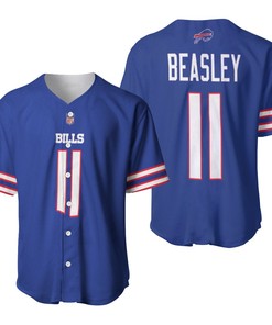Buffalo Bills Cole Beasley #11 Nfl Legend Player American Football Game Royal 3d Designed Allover Gift For Bills Fans Baseball Jersey