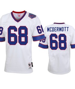 Buffalo Bills Conor Mcdermott White Vintage Replica Jersey - Men