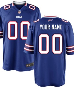 Buffalo Bills Custom Game Jersey Royal Custom Jerseys Nfl
