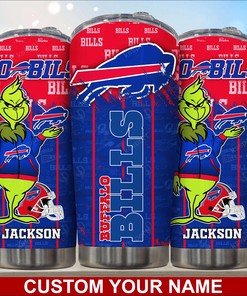 Buffalo Bills Custom Name Tumbler - Personalized Buffalo Bills Tumbler