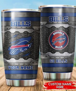 Buffalo Bills Custom Name Tumbler - Personalized Edition