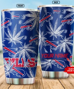 Buffalo Bills Custom Name Tumbler - Personalized Edition