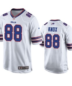 Buffalo Bills Dawson Knox 2019 Nfl Draft White Game Jersey