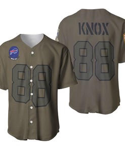 Buffalo Bills Dawson Knox #88 Nfl Great Player Camo 2019 Salute To Service Custom 3d Designed Allover Custom Gift For Bills Fans Baseball Jersey