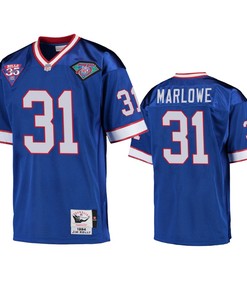 Buffalo Bills Dean Marlowe Royal Vintage Replica Jersey - Men