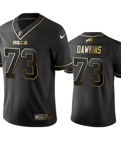 Buffalo Bills Dion Dawkins Black Golden Edition 2019 Vapor Untouchable Limited Jersey - Mens
