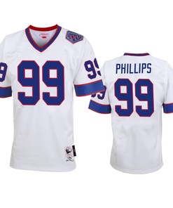 Buffalo Bills Harrison Phillips White Vintage Replica Jersey - Men