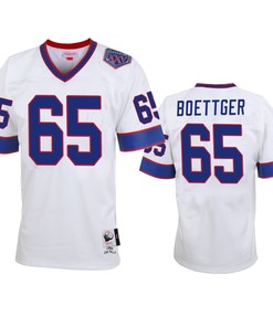 Buffalo Bills Ike Boettger White Vintage Replica Jersey - Men