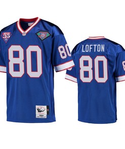Buffalo Bills James Lofton Royal Vintage Replica Jersey - Mens