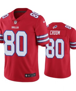 Buffalo Bills Jason Croom Red Nike Color Rush Limited Jersey