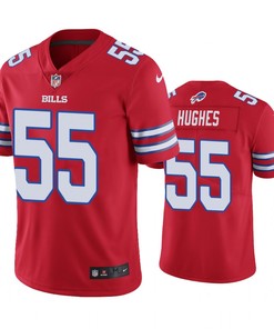 Buffalo Bills Jerry Hughes Red Nike Color Rush Limited Jersey