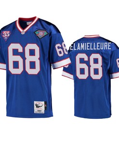 Buffalo Bills Joe Delamielleure Royal Vintage Replica Jersey - Mens