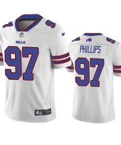 Buffalo Bills Jordan Phillips 97 White Vapor Limited Jersey