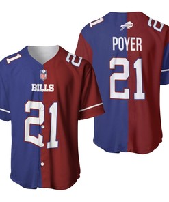Buffalo Bills Jordan Poyer #21 Great Player Nfl Vapor Limited Royal Red Two Tone Jersey Style Gift For Bills Fans Baseball Jersey