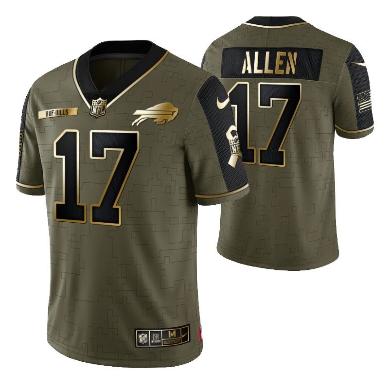 Football Jersey Josh Allen Black And Gold Jersey Wyoming Cowboys