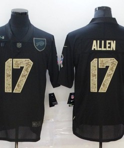 Buffalo Bills Josh Allen #17 Nfl 2020 Black Jersey