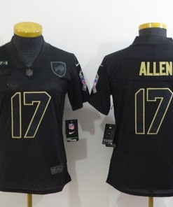 Buffalo Bills Josh Allen #17 Nfl 2020 New Arrival Black Womens Jersey