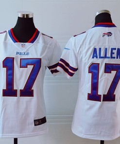 Buffalo Bills Josh Allen #17 Nfl 2020 New Arrival White Womens Jersey