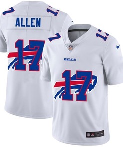 Buffalo Bills Josh Allen #17 Nfl 2020 White Jersey