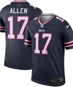 Buffalo Bills Josh Allen Navy Inverted Legend Jersey