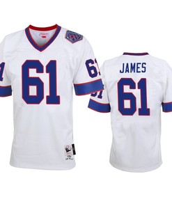 Buffalo Bills Josh James White Vintage Replica Jersey - Men