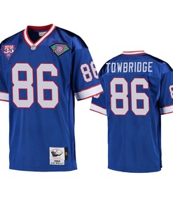 Buffalo Bills Keith Towbridge Royal Vintage Replica Jersey - Men