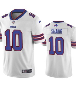 Buffalo Bills Khalil Shakir 10 White Vapor Limited Jersey