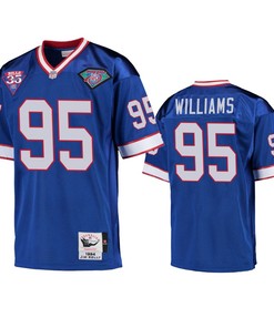 Buffalo Bills Kyle Williams Royal Vintage Replica Jersey - Mens