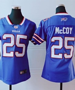 Buffalo Bills Lesean Mccoy #25 Nfl 2020 Indigo Womens Jersey