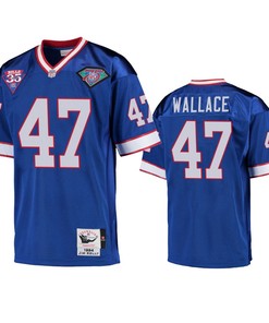 Buffalo Bills Levi Wallace Royal Vintage Replica Jersey - Men