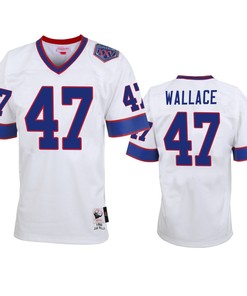 Buffalo Bills Levi Wallace White Vintage Replica Jersey - Men