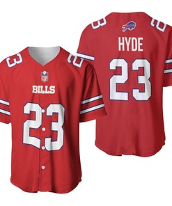 Buffalo Bills Micah Hyde #23 Great Player Nfl American Football Red Color Rush Jersey Style Gift For Bills Fans Baseball Jersey
