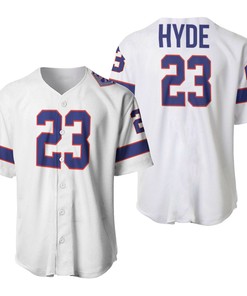 Buffalo Bills Micah Hyde #23 Great Player Nfl American Football Team White Vintage 3d Designed Allover Gift For Bills Fans Baseball Jersey