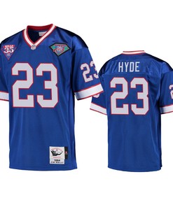 Buffalo Bills Micah Hyde Royal Vintage Replica Jersey - Mens