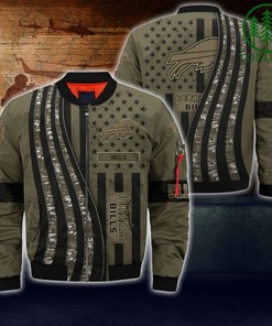 Buffalo Bills NFL Bomber Jacket Camo For fans