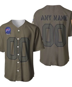 Buffalo Bills Nfl American Football Camo 2019 Salute To Service Custom 3d Designed Allover Custom Gift For Bills Fans Baseball Jersey