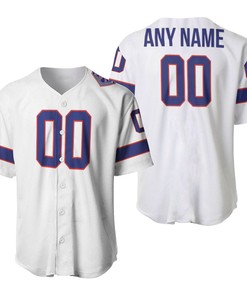 Buffalo Bills Nfl American Football Team White Vintage 3d Designed Allover Custom Gift For Bills Fans Baseball Jersey