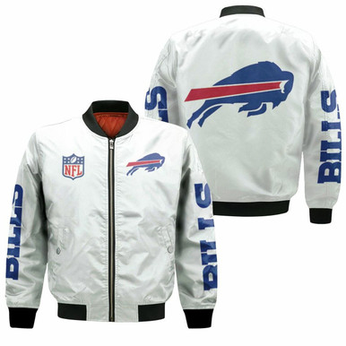 Buffalo Bills Nfl Bomber Jacket T Shirt Hoodie Sweater 3D Bomber Jacket Model 744