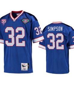 Buffalo Bills O. J. Simpson Royal Vintage Replica Retired Player Jersey - Men