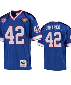 Buffalo Bills Patrick Dimarco Royal Vintage Replica Jersey - Men