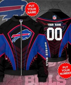 Buffalo Bills Personalized BB Bomber Jacket