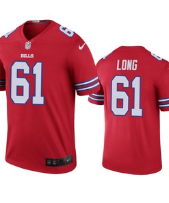 Buffalo Bills Red Spencer Long Men Jersey