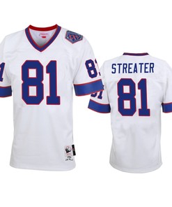 Buffalo Bills Rod Streater White Vintage Replica Jersey - Men